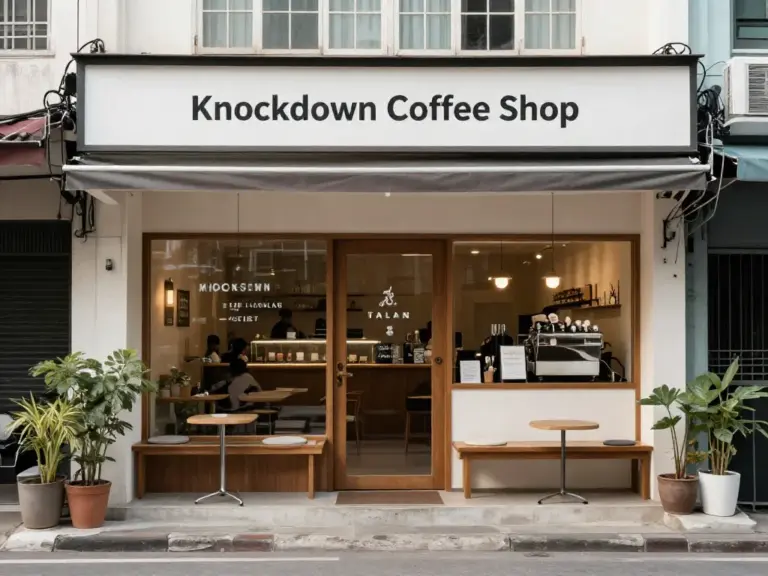 ร้านกาแฟน็อคดาวน์ เขตวังทองหลาง: เลือกแบบไหนให้ตอบโจทย์ ทำเลดี และคุ้มค่าที่สุด