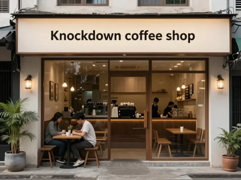 ร้านกาแฟน็อคดาวน์ในเขตคันนายาวคืออะไร และเหมาะกับใครบ้าง