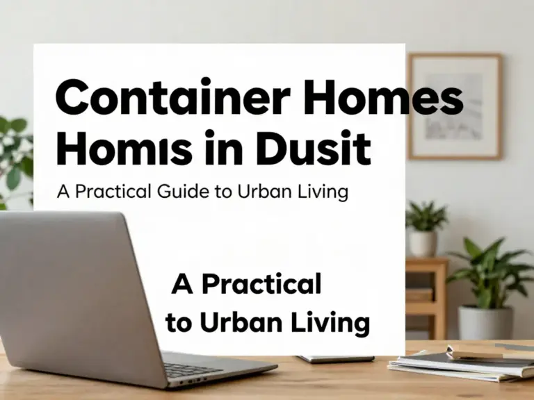 Container Homes in Dusit: A Practical Guide to Urban Living