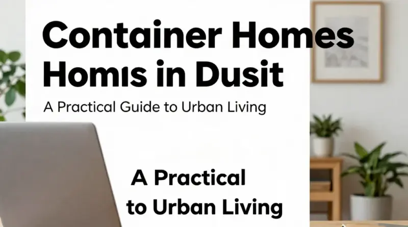 Container Homes in Dusit: A Practical Guide to Urban Living
