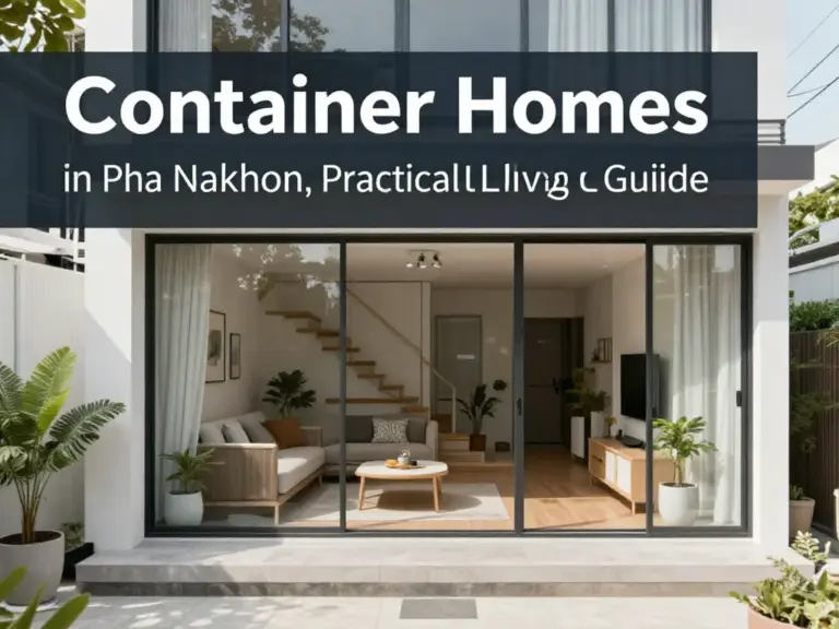 Container Homes in Phra Nakhon: A Practical Guide to Urban Living