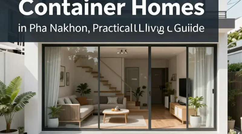 Container Homes in Phra Nakhon: A Practical Guide to Urban Living