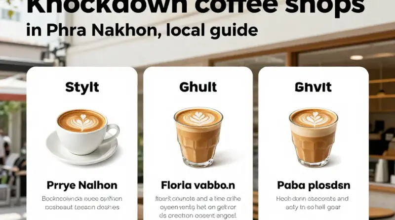 Knock-Down Coffee Shops in Phra Nakhon: A Complete Local Guide