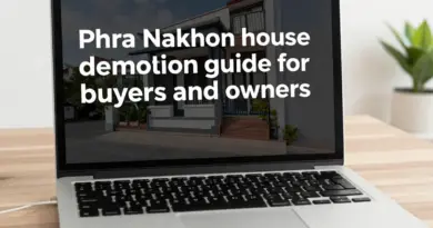 Knock Down Houses in Phra Nakhon: A Complete Guide for Buyers and Owners