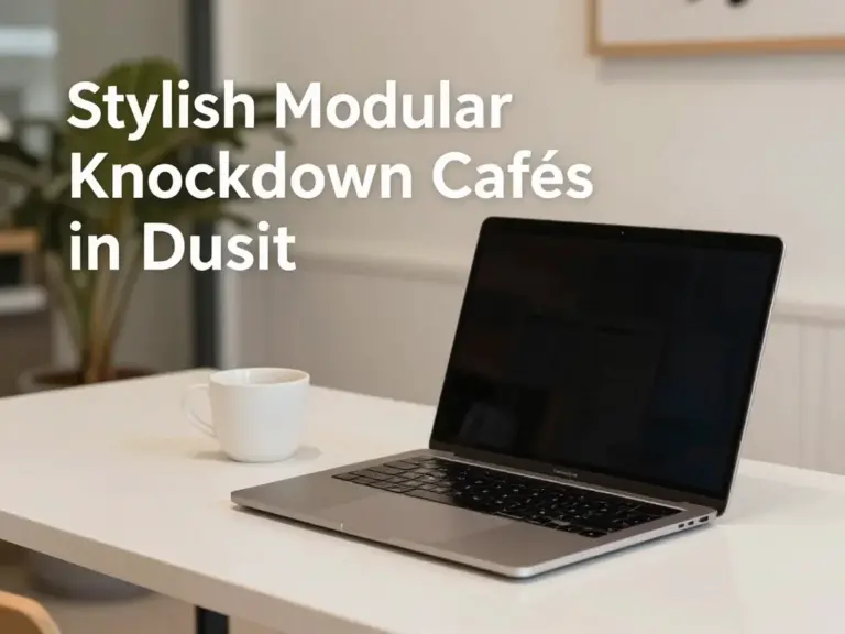 Knockdown Cafes in Dusit: A Practical Guide to Stylish Modular Coffee Shops