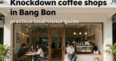 Knockdown Coffee Shops in Bang Bon: A Practical Guide for Local Visitors