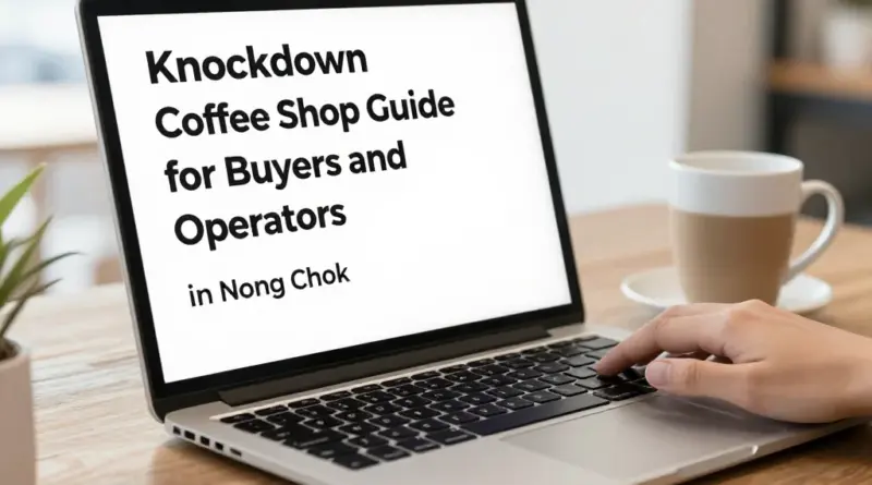Knockdown Coffee Shops in Nong Chok: A Practical Guide for Buyers and Operators