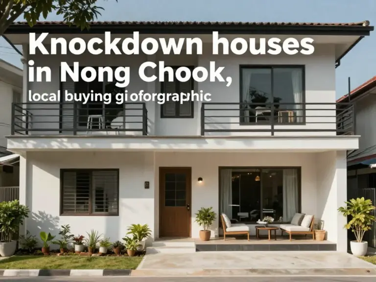 Knockdown Houses in Nong Chok: A Complete Local Buying Guide