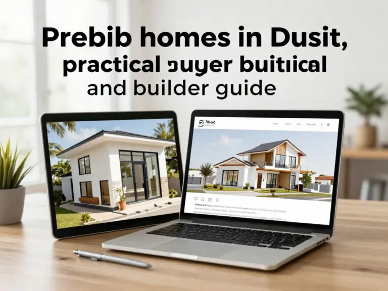 Prefab Homes in Dusit: A Practical Guide for Buyers and Builders