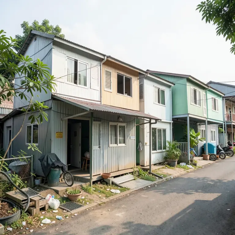 Prefab Homes in Bangkok’s Bang Rak District