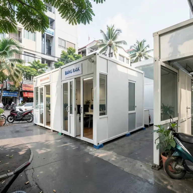 Prefab Office Solutions for Bangkok’s Bang Rak District